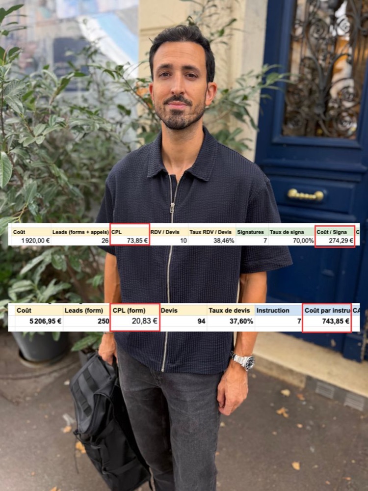 Visuel LinkedIn réalisé pour Kevin Elbaz